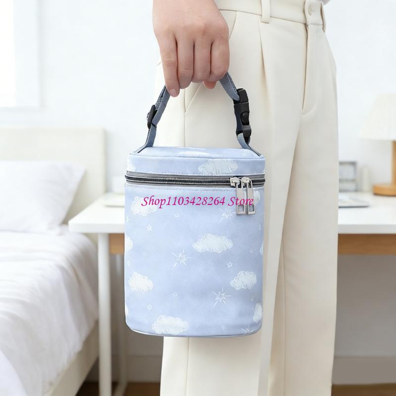 Portable Bottle Warmer - Izolowany uchwyt na butelkę z nadrukiem