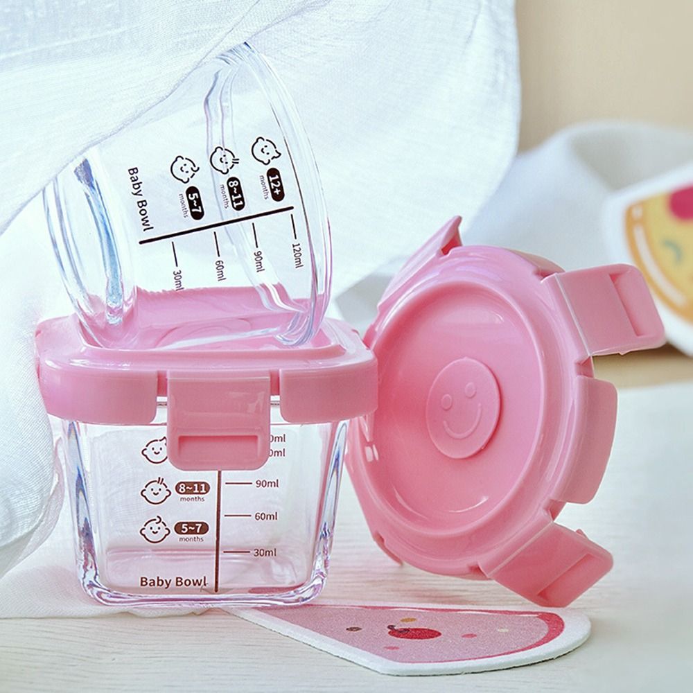 Baby Food Storage Jar - Szklany pudełko do przechowywania żywności nowy