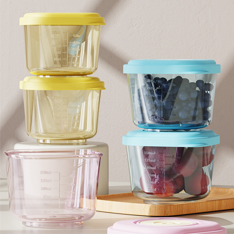 Baby Food Storage Jar - 6 szt. Pojemników na żywność dla