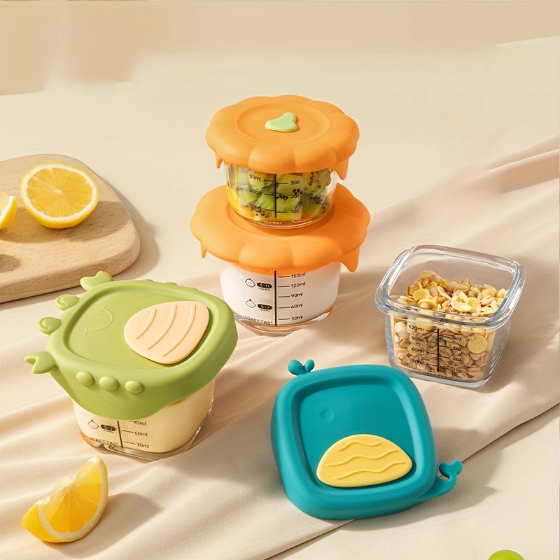 Baby Food Storage Jar - Szklany pojemnik na żywność dla niemowląt