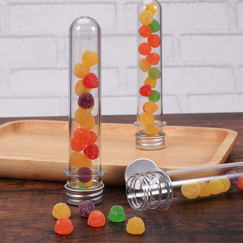 Baby Food Storage Jar - 1/5 szt. Plastikowe probówki laboratoryjne Przezroczyste