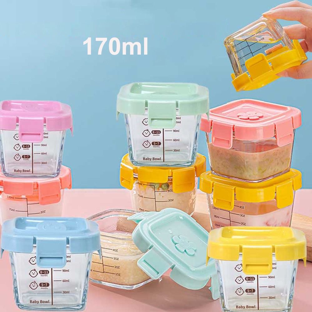 Baby Food Storage Jar - Fashion 170ml Pudełko do przechowywania żywności