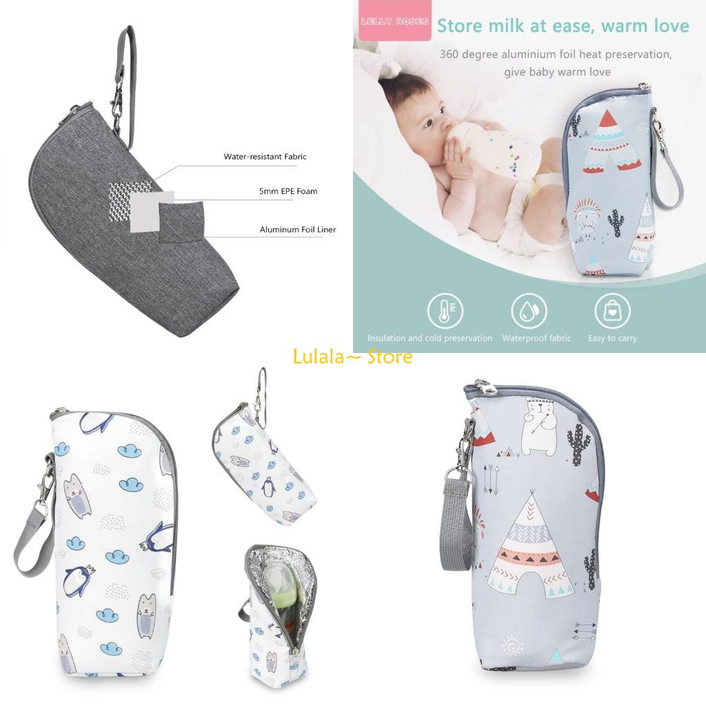 Portable Bottle Warmer - Y4QA Butelka na mleko Torba termiczna