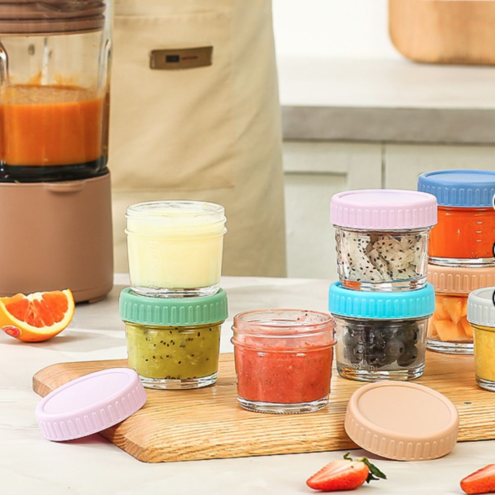 6 szt. Szklanych słoików typu  – Baby Food Storage Jar recenzja i cena