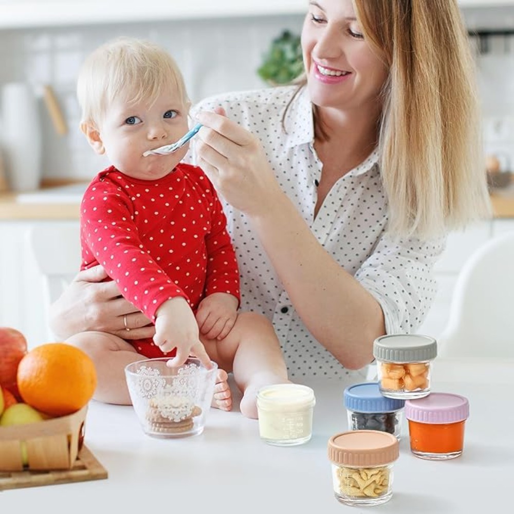6 szt. Szklanych słoików typu  – Baby Food Storage Jar recenzja i cena
