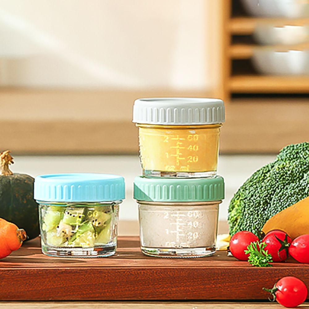 6 szt. Uniwersalnych szklanych – Baby Food Storage Jar recenzja i cena
