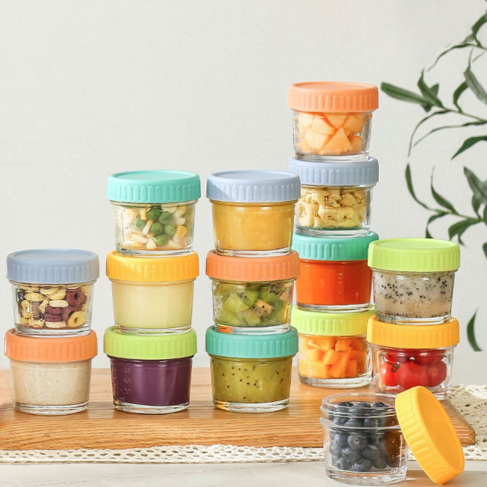 6 szt. Szklanych pojemników na – Baby Food Storage Jar recenzja i cena