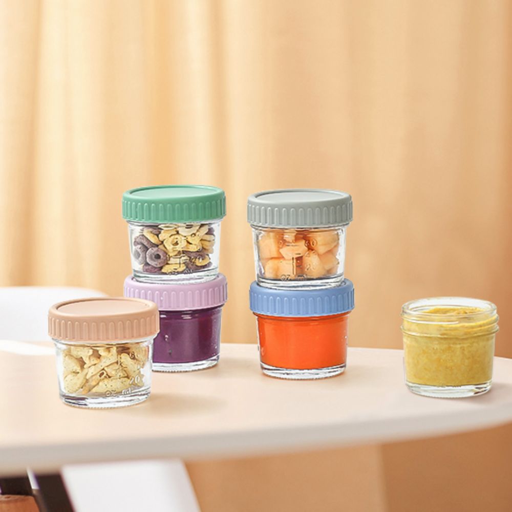 6 szt. Szklanych pojemników na – Baby Food Storage Jar recenzja i cena