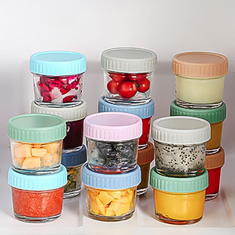 6 szt. Szklane słoiki na żywno – Baby Food Storage Jar recenzja i cena