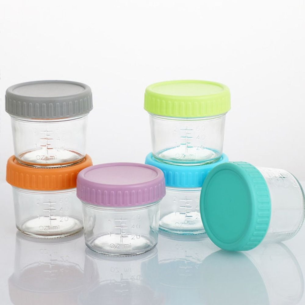 6 szt. Szklane słoiki na żywno – Baby Food Storage Jar recenzja i cena