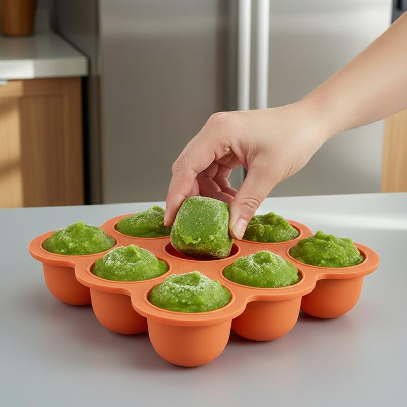Silikonowy pojemnik na żywność – Baby Food Storage Jar recenzja i cena