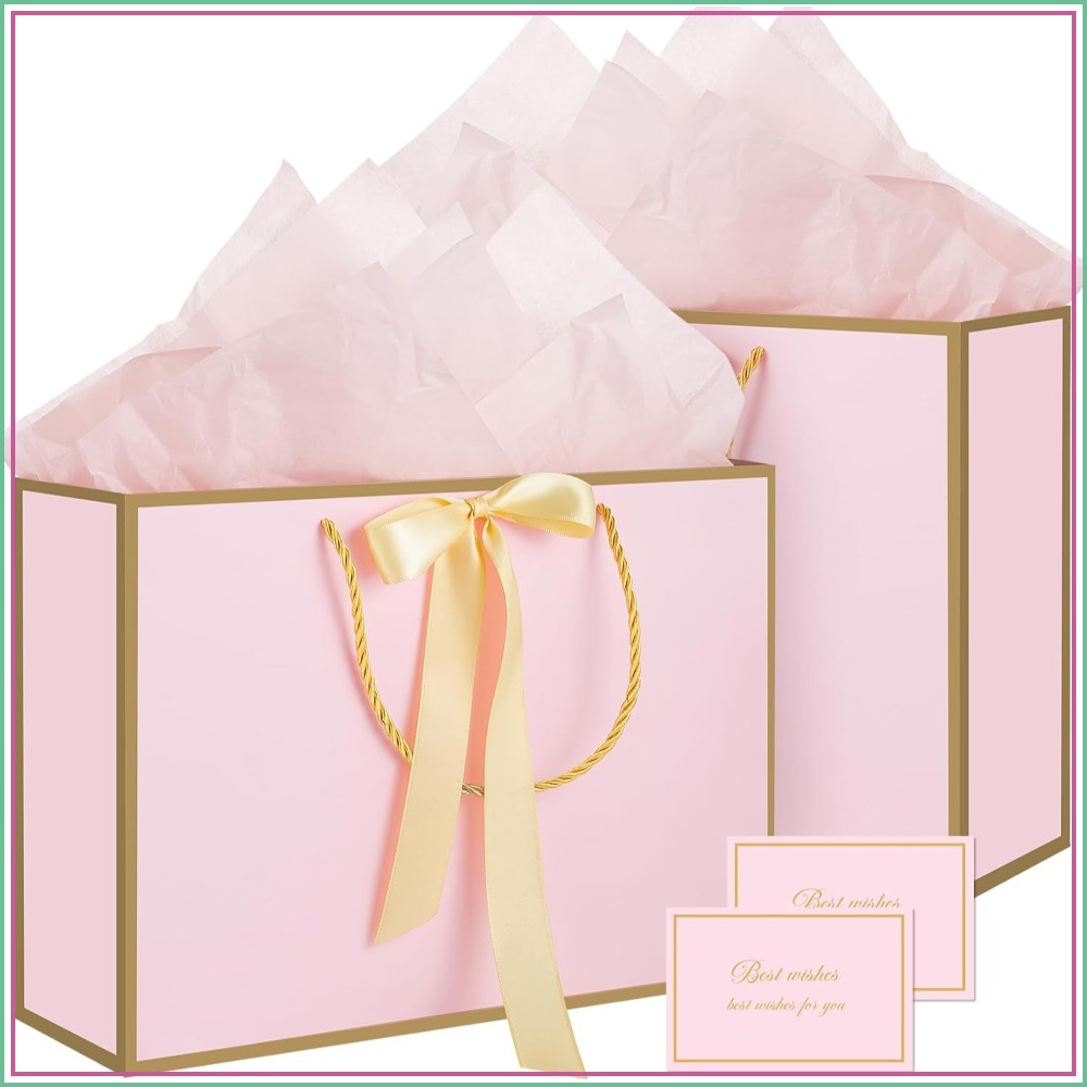 Różowe torby prezentowe z uchw – Baby Products Gift Card recenzja i cena