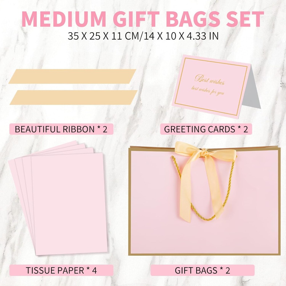 Różowe torby prezentowe z uchw – Baby Products Gift Card recenzja i cena