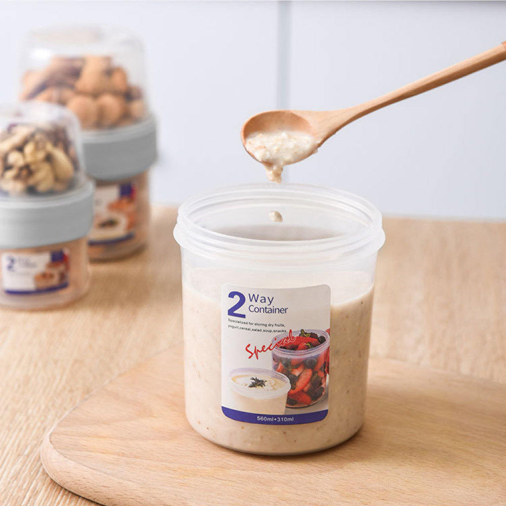 Dwupoziomowy szczelny pojemnik – Baby Food Storage Jar recenzja i cena